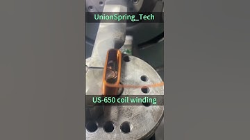enameled copper flat wire Electronic inductor coil winding machine US-650