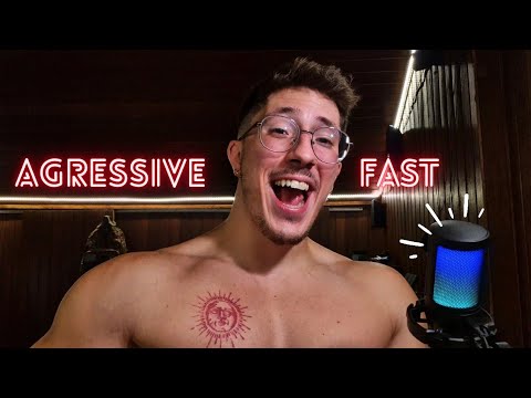 ASMR | FAST & AGRESSIVE 🔥 - (SPIT PAINTING + REMOVENDO SUAS ENERGIAS NEGATIVAS)