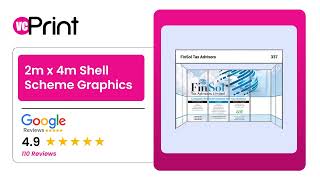 Ultimate Printing Secrets: 2m x 4m Shell Scheme Graphics Unveiled