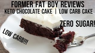 KETO CHOCOLATE CAKE | Low Carb, ZERO SUGAR Cake | FFBR-Episode 2 | Delicious | Craving quencher