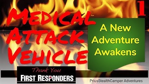 Medical Attack Vehicle Ambulance Conversion Camper Build Tour Freightliner FL60, MAV, RV, Cummins