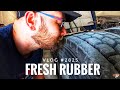 FRESH RUBBER | My Trucking Life | Vlog #2825