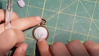 Creiamo insieme un cammeo a tema floreale (tutorial)