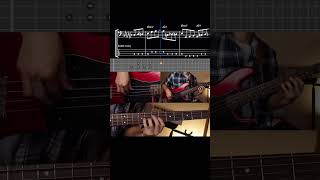 wait for that CRAZY 11th fret bend! #shorts #basslessons