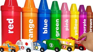 Best Toy Videos for Toddlers - Match Locking Cars with Community Buildings!