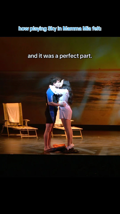 the most perfect part I’ve ever played 😮‍💨 #actor #theatre #musical #mammamia