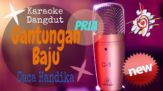 Karaoke Dangdut Gantungan Baju - Caca Handika - Lirik Tanpa Vocal