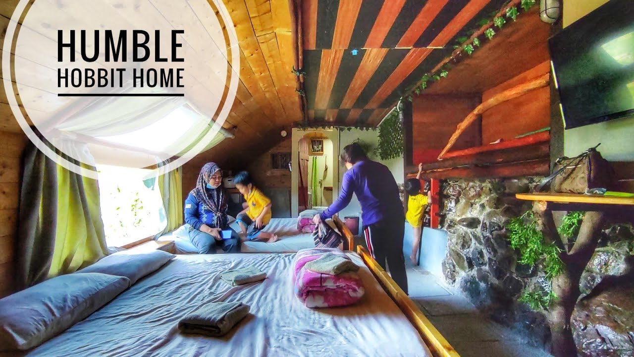 Vlog Humble Hobbit Home B Inspired Abode Kundasang Terasa Tinggal Seperti Hobbit Youtube