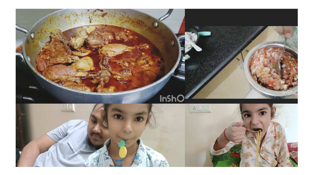 ਸਾਡਾ ਡੇਲੀ ਬਲੋਗ ਰੋਜ ਦਾ ਕੰਮ ਅੱਜ ਅਸੀਂ ਬਣਾਈ chicken 🍗 kadai ਸਪੈਸ਼ਲ ਨਾਲ ...