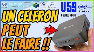 PS2 / WII / GAMECUBE SUR UN CELERON !? TEST MINI PC BEELINK U59 à moins de 250€ | RECALBOX