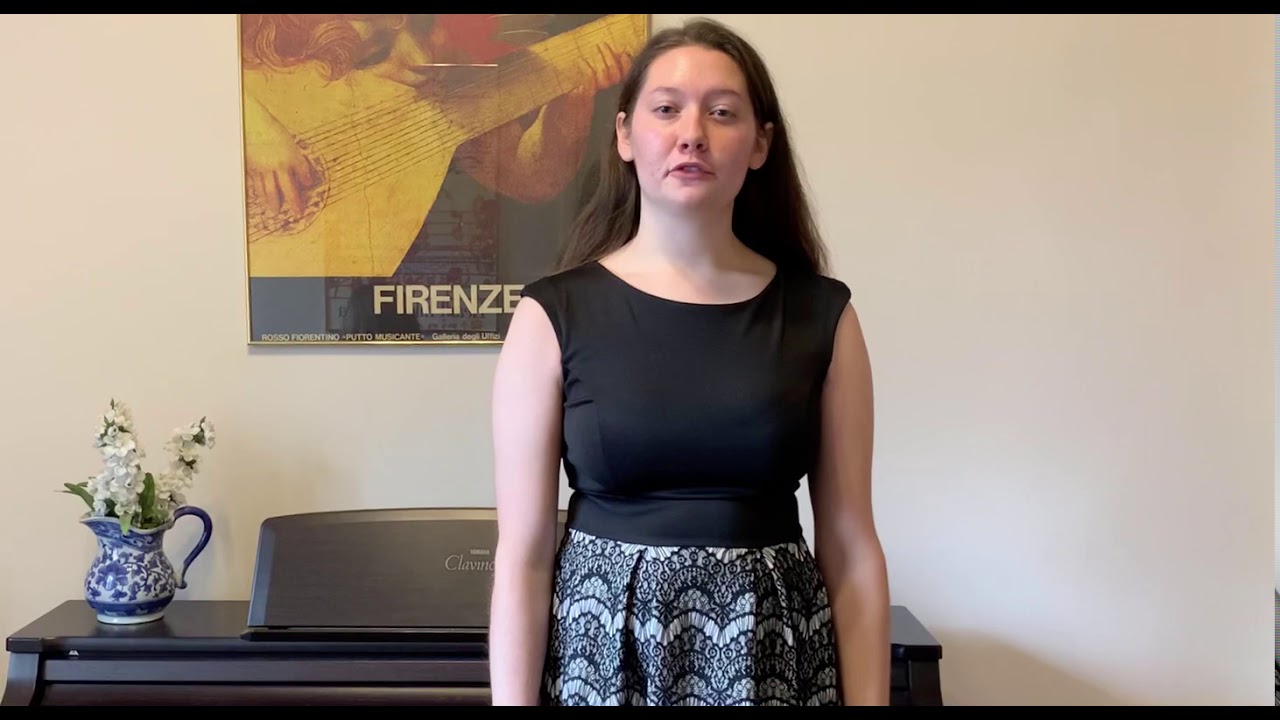 Sure on this Shining Night Performed by Ainslee Santa Croce YouTube