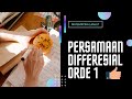 Persamaan Differensial Orde 1 | PD Biasa Terpisah Homogen