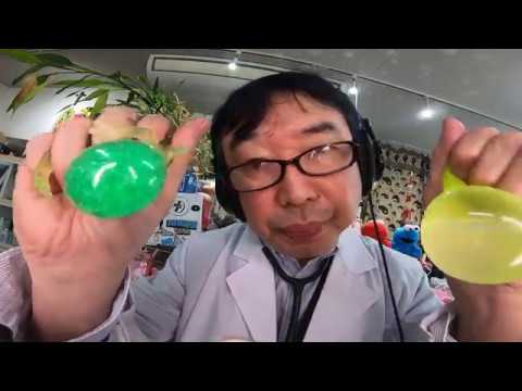 【ASMR】Tapping your face and Squishies