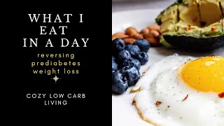 Low-Carb What I Eat in a Day | How I’m Reversing Prediabetes One Meal at a Time