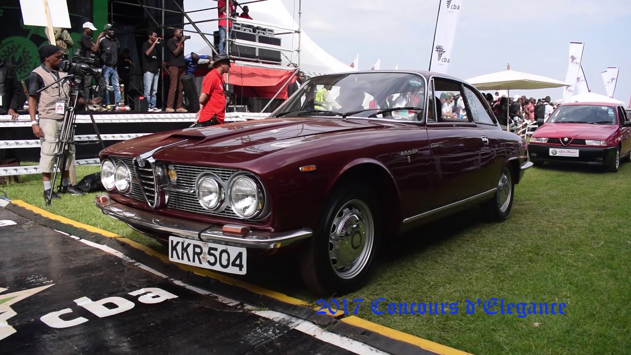 CBA Africa Concours d'Elegance 2017 - YouTube