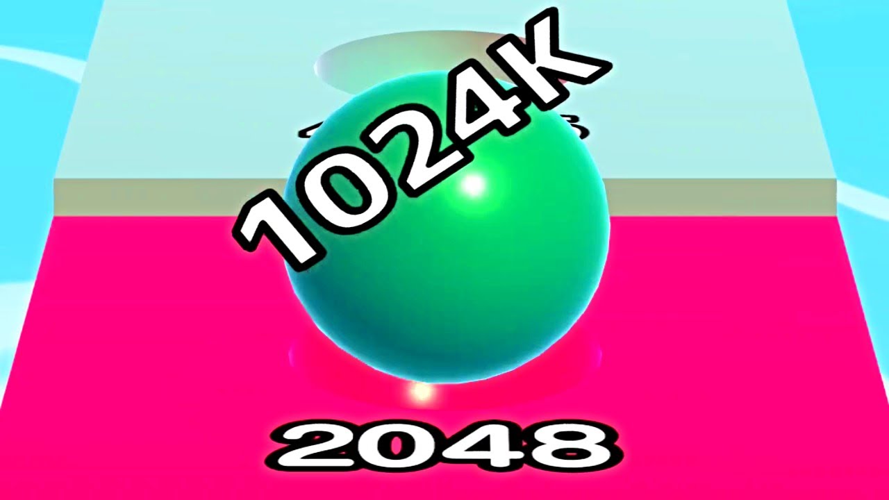 Ball Run Infinity Number Up To (128M, 256M, 512M, 1024M) ! All Levels ...