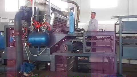 3000pcs/h egg tray making machine with the automatic dryer