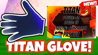 *REAL* Slap Battles HOW TO GET TITAN Glove in Slap Battles
