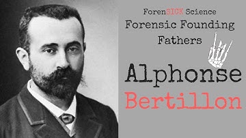 Forensic Founding Fathers: Alphonse Bertillon