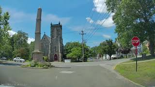 Drive from Main Street in Goshen NY to Walton Lake in Monroe NY