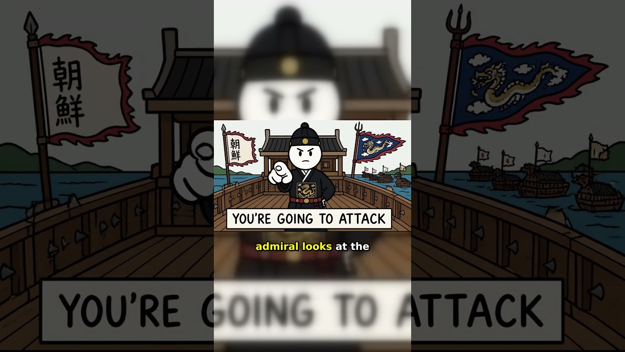 13 vs 300 The Battle No One Thought They Could Win#Myeongnyang #HistoryAnimation #StickmanWar