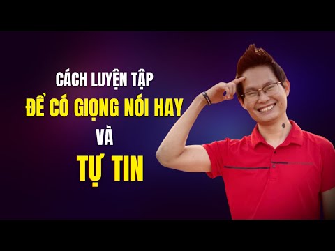Video Cách luyện giọng nói hay truyền cảm và Tự tin trước... - YouTube