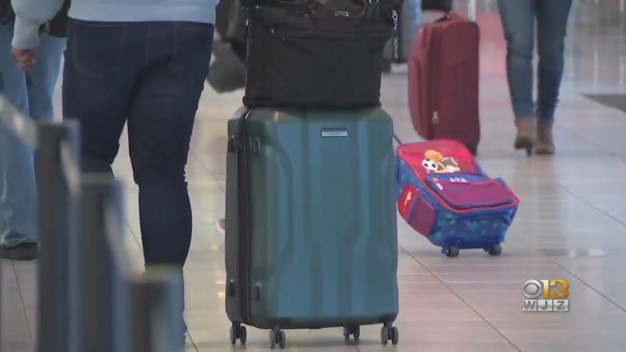 Officials at BWI Airport prepare for busiest travel day of year - YouTube