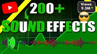 200+ Viral Sound Effects Pack For Free 🔥| Best Sound Effects For YouTube Videos #youtube