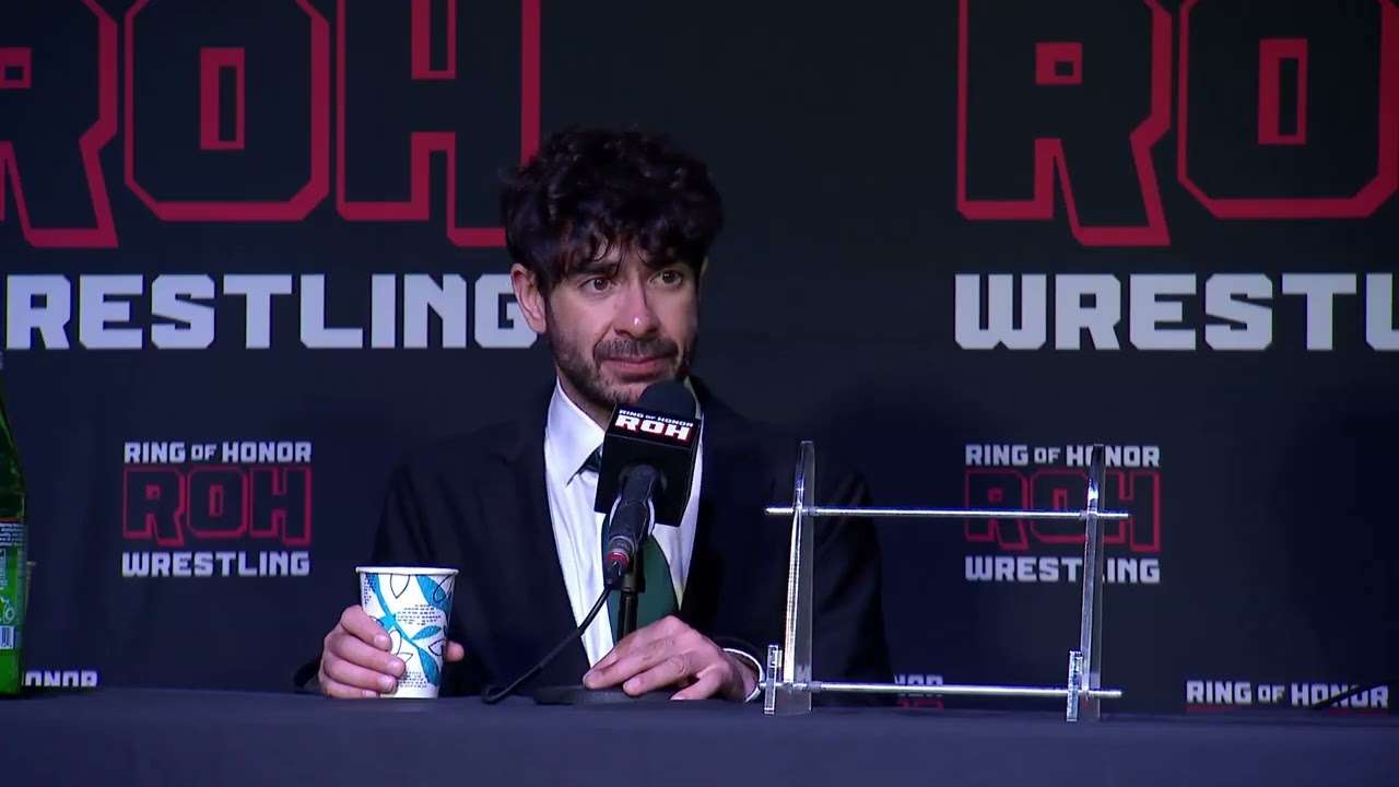 Tony Khan talking about the positive support for Rebel after her diagnosis with ALS