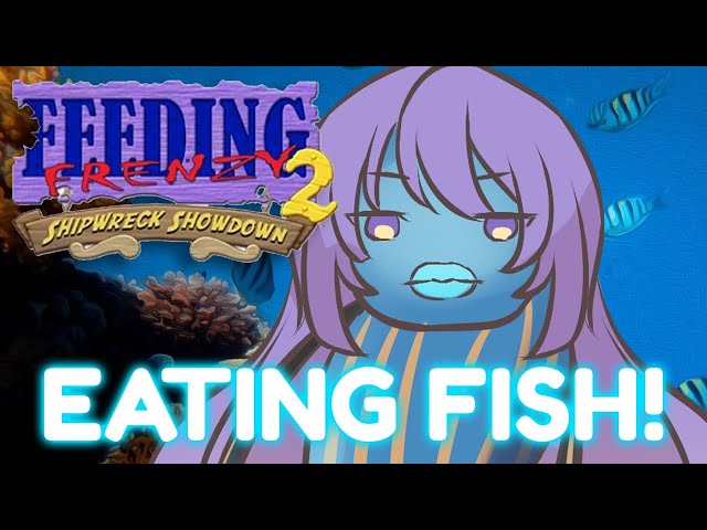 【Feeding Frenzy 2】Eat a fish! Part 2 - ID | EN【holoID】のサムネイル