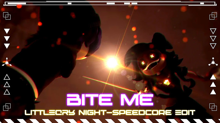 AJ DiSpirito ft. Zephyrianna - BITE ME (littlecry NIGHT-SPEEDCORE edit) 【Murder Drones】