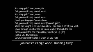 Jon Batiste x Leigh Anne - Running Away (Lyrics)