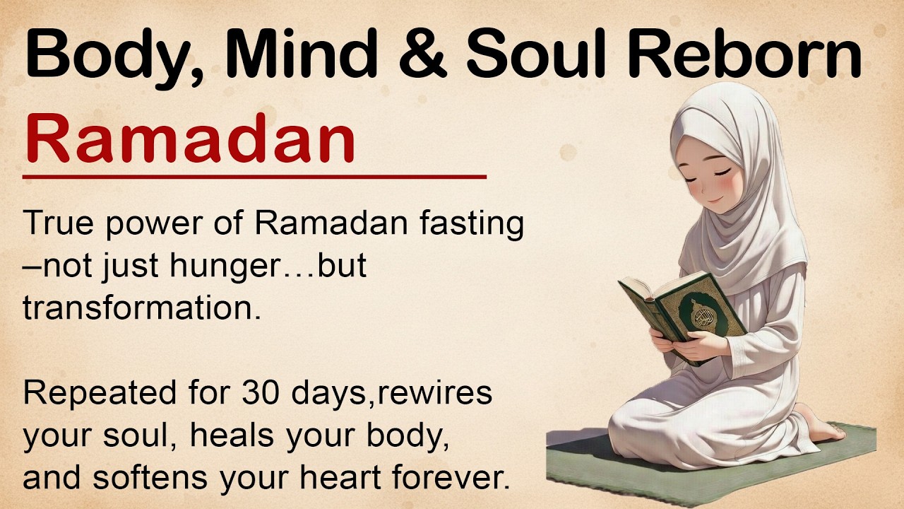 30 Days to Better Speaking & Understanding - Learn English This Ramadan || Graded Reader