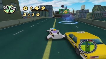 The Simpsons Hit and Run - Level 2 The Wager Race