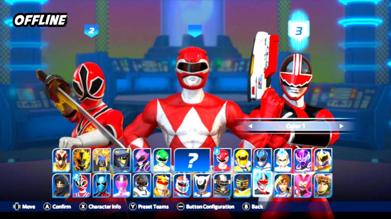 Rangers Merah Membuat Aliansi - Game Power Rangers Android Offline ...