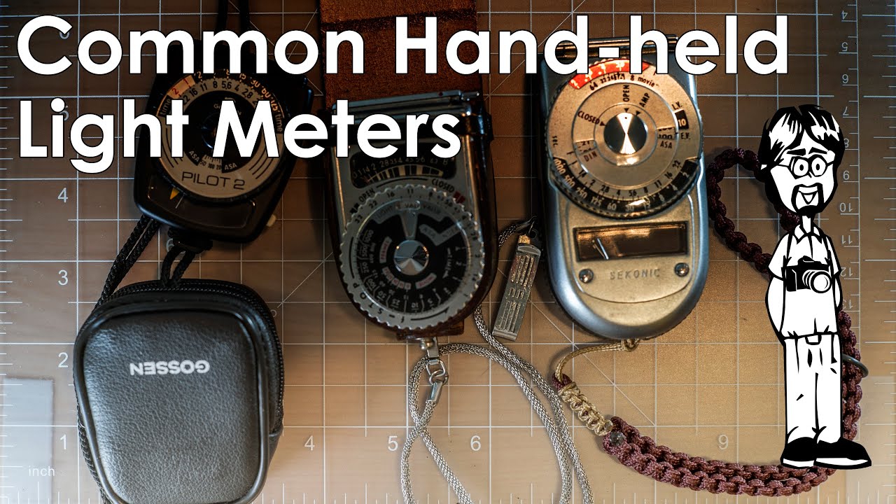 Using Vintage Light Hand held Meters Gossen Pilot 2 Sekonic L6 using-vintage-light-hand-held-meters-gossen-pilot-2-sekonic-l6