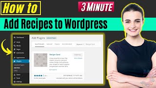 How to add recipes to wordpress 2024