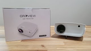 Budget LED Projector 1080p With Wireless Connection  Groview RD850