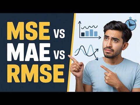 MSE vs MAE vs RMSE Explained Simply with Examples | Machine Learning Hindi #machinelearning #viral