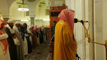 اقامة صلاة الفجر# السبت 20-6-1446هـ# وتلاوة من سورة النساء# الشيخ . د ياسر المرعشي