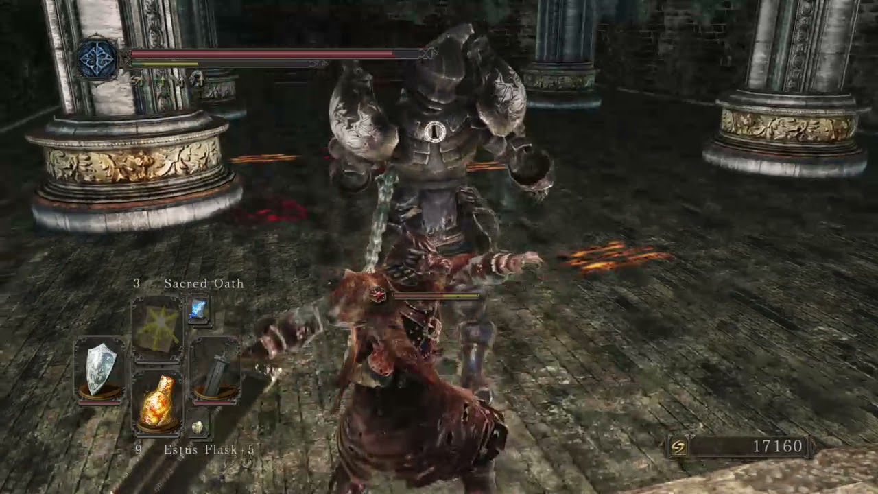 The Alonne Captain has a special backstab animation