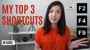 Super Useful Excel Shortcuts Keys F2 F4 F9  to boost your speed & accuracy