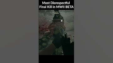 Most DISRESPECTFUL Final Kill In Call Of Duty MWII Open Beta #shorts