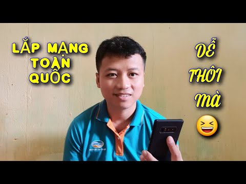 Lắp Mạng Internet WiFi Cáp Quang Viettel Trên Toàn Quốc,Nghĩa Viettel Làm Cách Nào Vậy?!