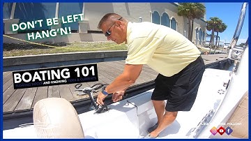 Boating 101: How to Dock a Boat (Floating Docks and Tides & Currents)