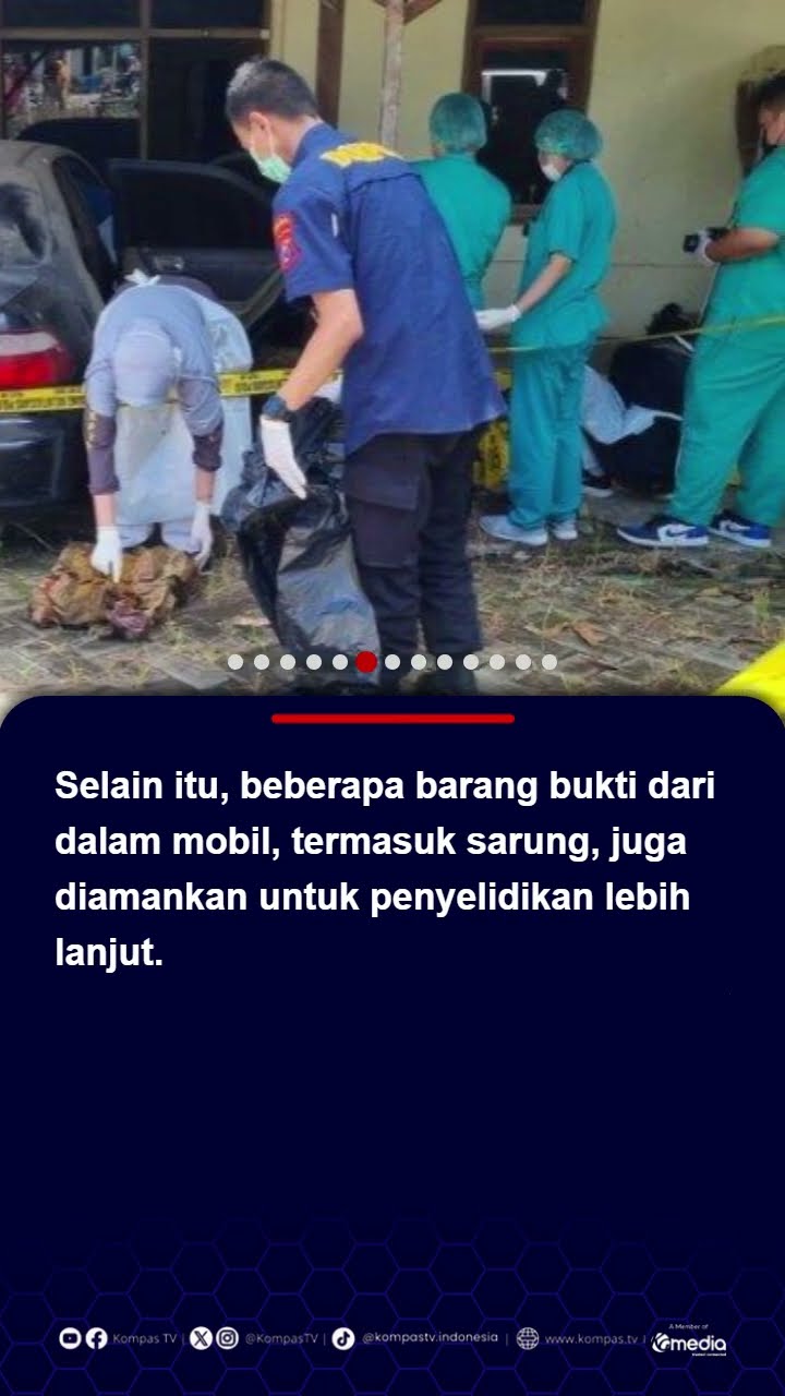 Penemuan Kerangka Manusia Dalam Mobil yang Terparkir di Asrama Polisi #kerangkamanusia