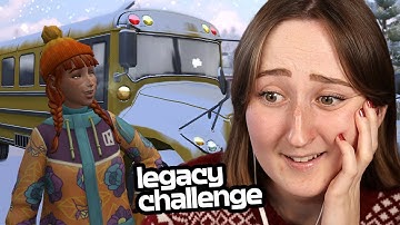 my sim had a DISASTROUS first day of school