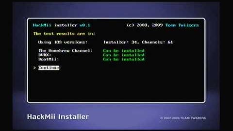 BootMii beta1 Installer freeze, after installing as boot2