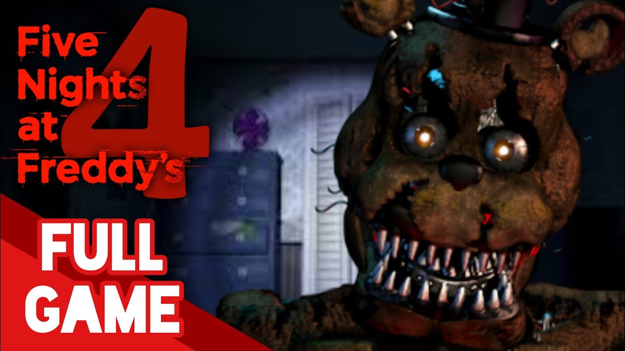 Five Nights at Freddy's 4 (NIGHT 1 & NIGHT 2) Gameplay Walkthrough