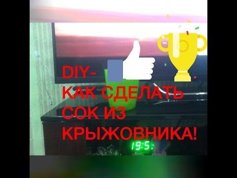 DIY-КАК СДЕЛАТЬ СОК ИЗ КРЫЖОВНИКА У СЕБЯ ДОМА!!!